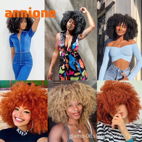 180% density 100 percent human hair wig afro kinky curly virgin brazilian front lace wig for sale